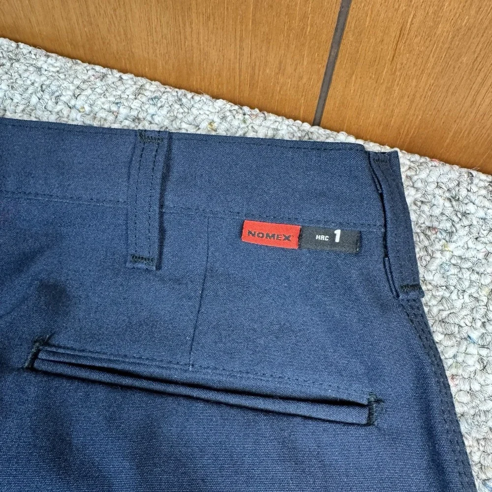 Workrite FR Flame Resistant Pants Mens 34x29 Blue NOMEX Aramid 401NX75NB